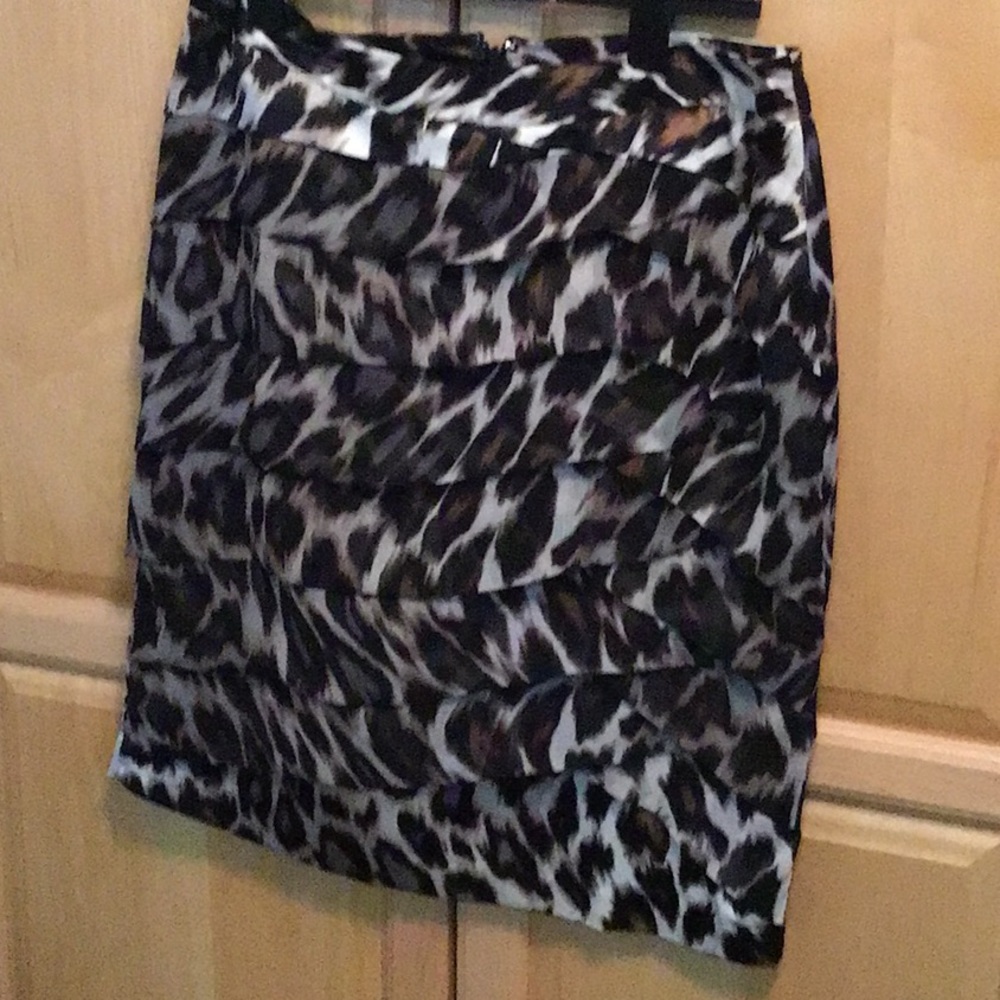 New Animal Print Pencil Skirt